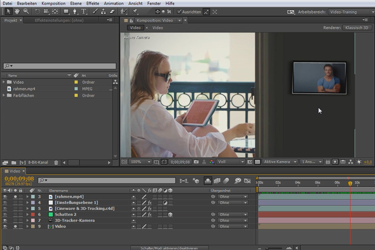 Nytt i Creative Cloud: After Effects CC (fram till 2015) - CINEWARE och 3D-sporing.