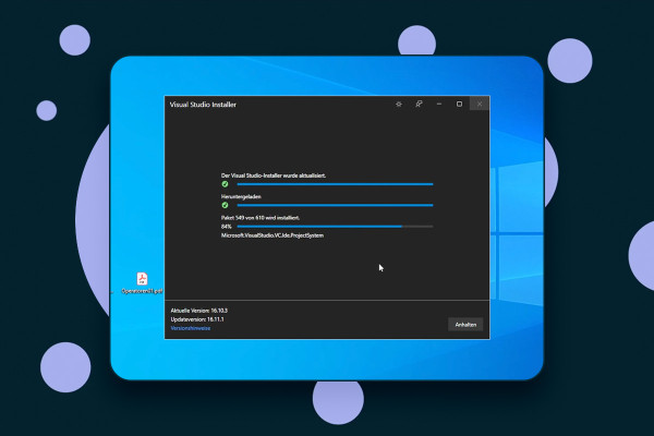 C# programming: 2.5 | Update of Visual Studio