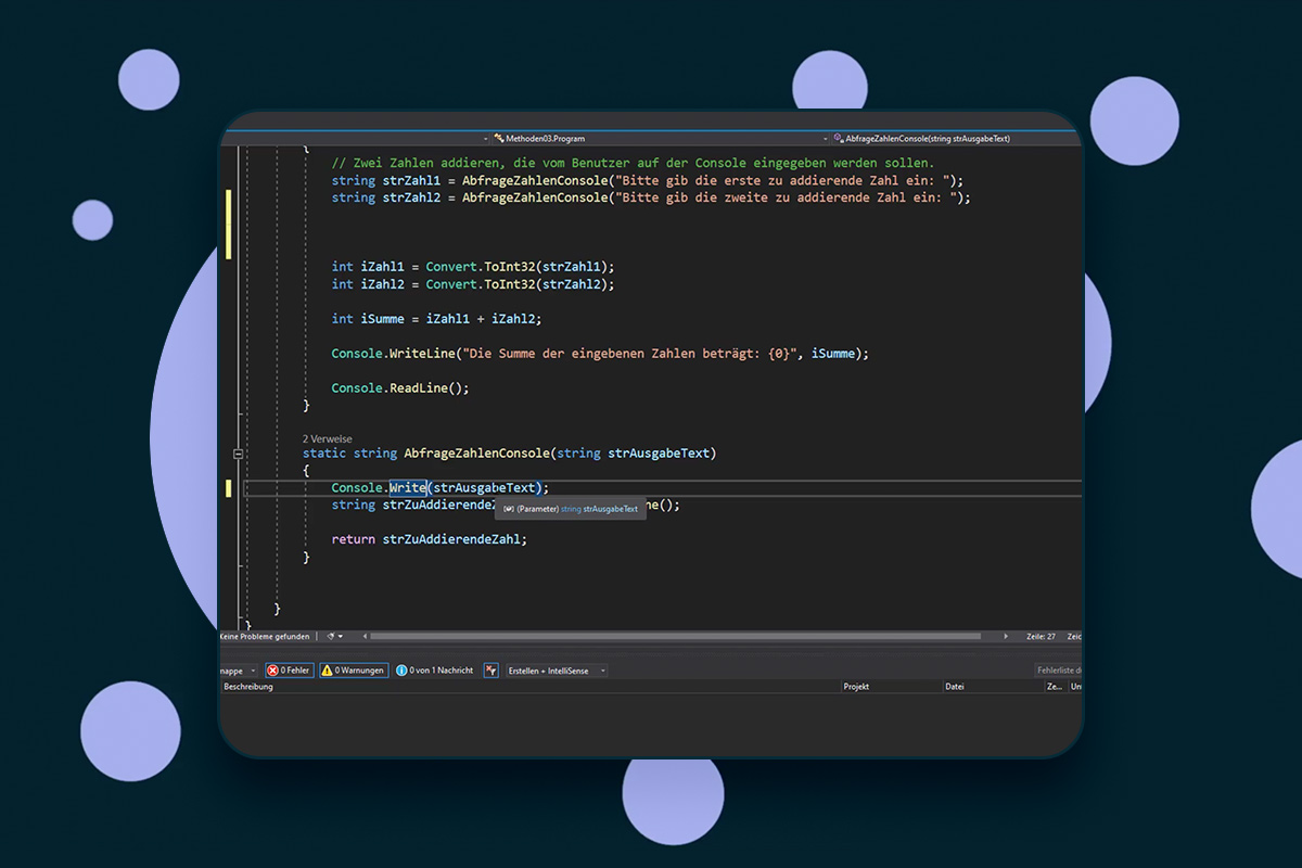 C#-programmering: 6.4 | Metoder med returverdi (andre del)