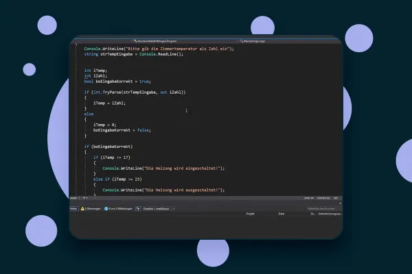 C#-Programmierung: 8.4 | Verschachtelte If-Abfragen (If-Statements)