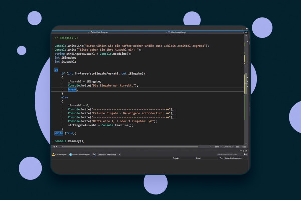 C# programming: 9.4 | Do-While-Loop incl. Break