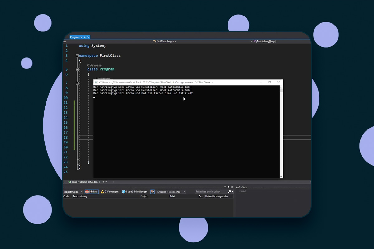 C#-programmering: 10.4 | Bruke flere konstruktører i en klasse