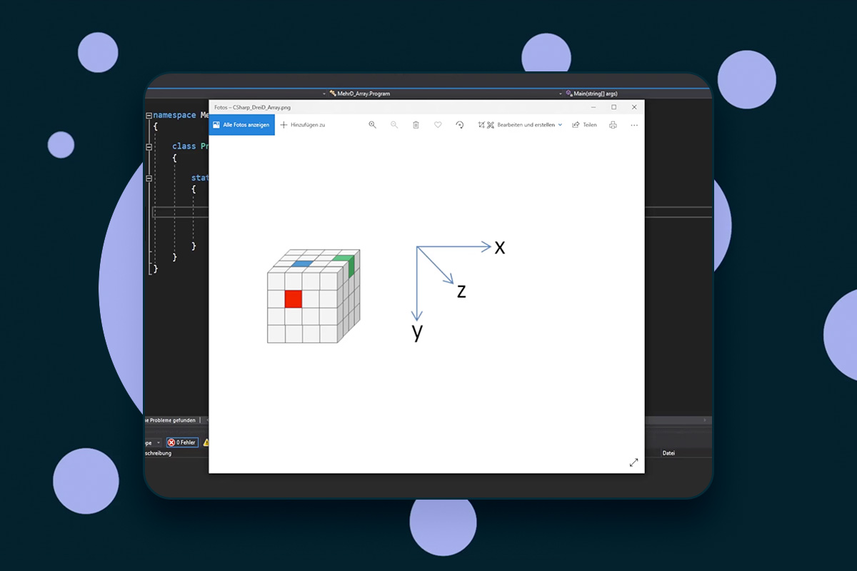 C#-programmering: 11.5 | 3-dimensjonale matriser