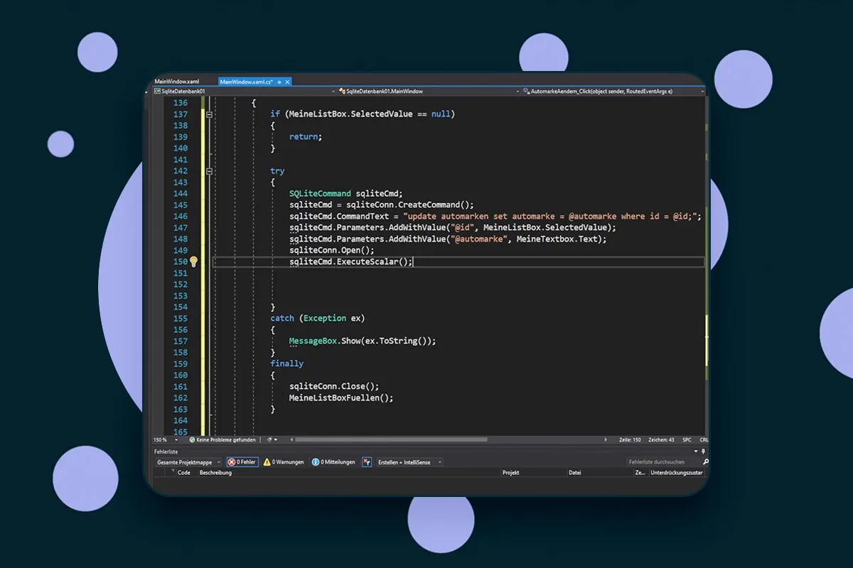 C# programování: 14.9 | Změnit data v SQLite databázi