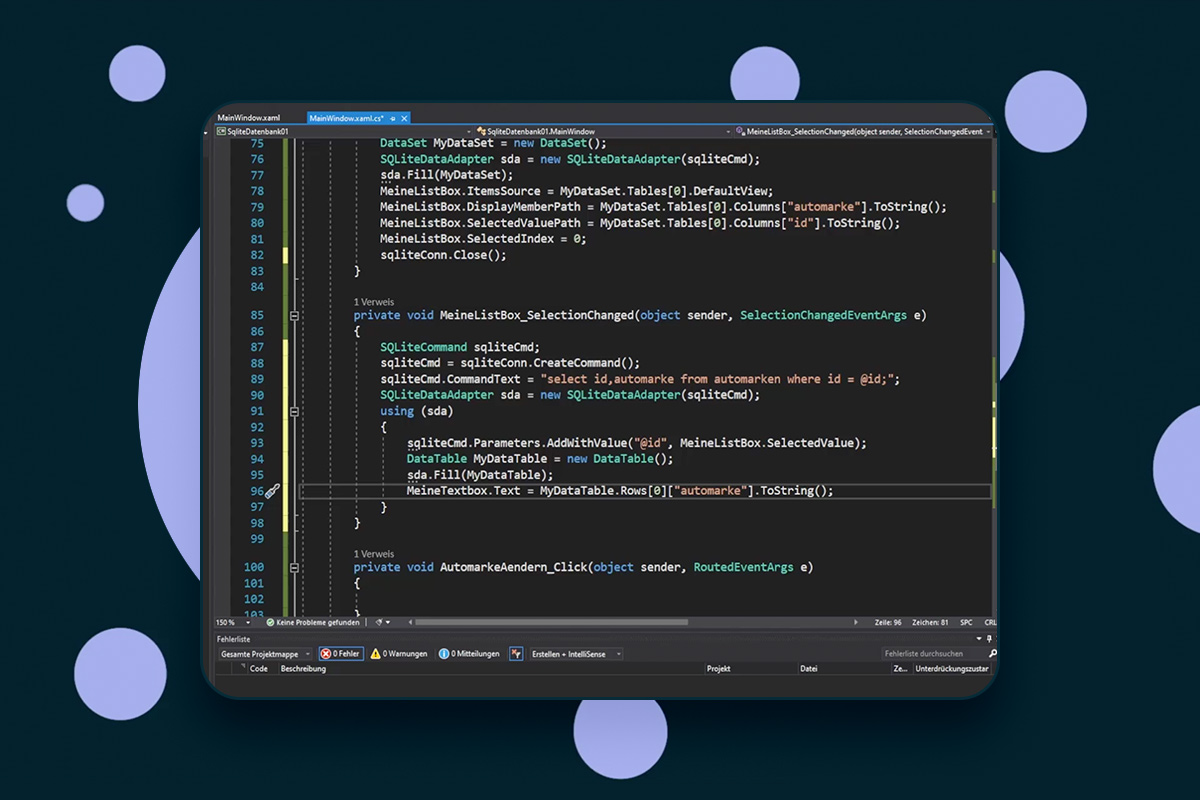 C#-programmering: 14.7 | Koble til en ListBox med en TextBox og vis SQLite-data