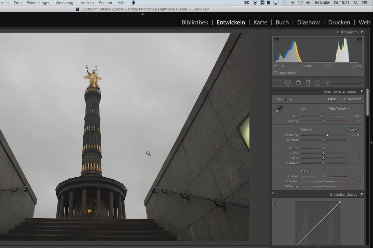Lightroom – Tips og triks: Sette 3 svart- og hvitpunkter