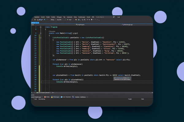 C# programming: 15.4 | LINQ: Using classes and lists