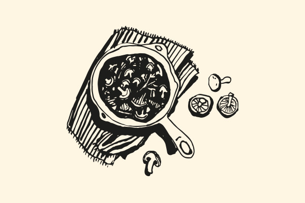 Ilustraciones para restaurantes