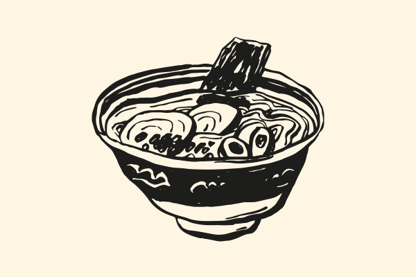 Ilustraciones con diversos platos