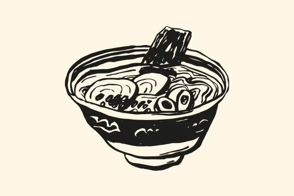 Illustrationen mit verschiedenen Gerichten