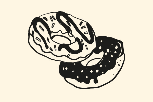 Ilustraciones con galletas