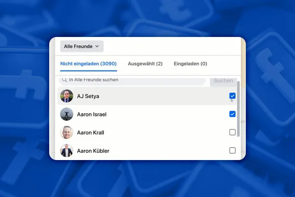 Facebook-Marketing: 5.12 | Pozvat přátele na stránku na Facebooku.