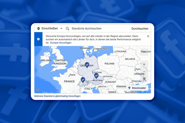 Marketing en Facebook: 6.4 | Determinar la ubicación del grupo objetivo