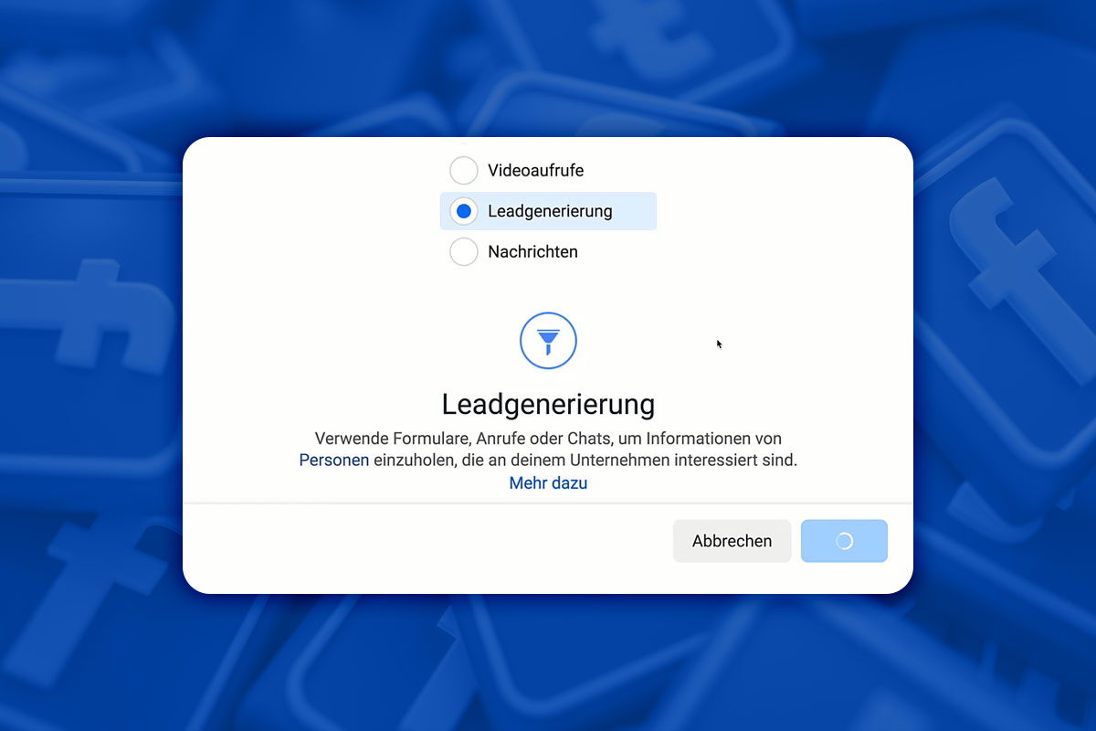 Marketing sur Facebook: Créer une annonce de génération de leads et collecter des adresses e-mail.