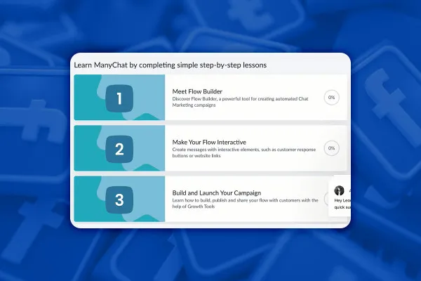Facebook-Marketing: 8.2 | Grundlagen von ManyChat – Chat-Bot-Programmierung