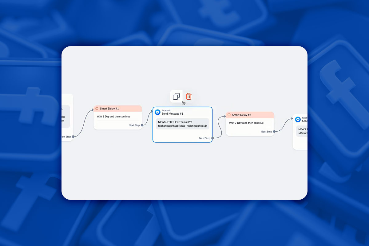 Marketing sur Facebook : 8.13 | Intégrer plusieurs "Smart Delays" dans un flux