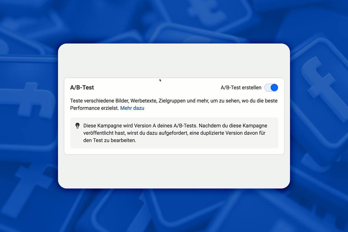 Marketing sur Facebook : 10.4 | Tests A/B dans le gestionnaire de publicités Facebook
