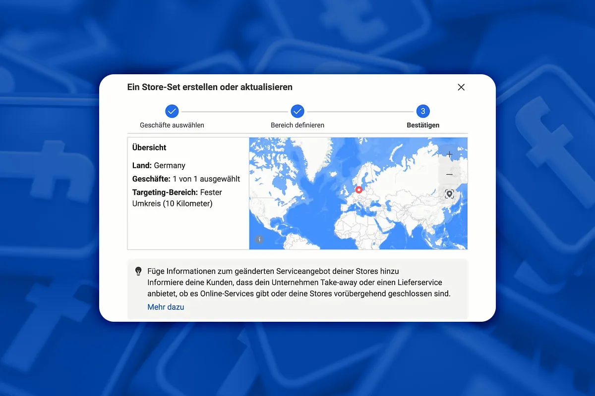 Facebook Marketing: 13.2 | Spuštění místní reklamy - krok za krokem.