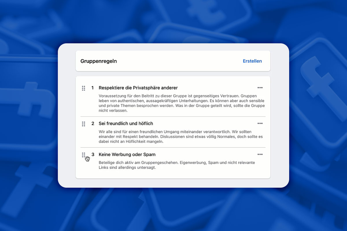 Marketing sur Facebook : 15.6 | Définir les règles du groupe