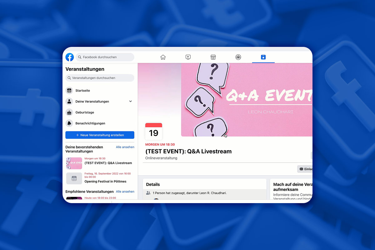 Marketing sur Facebook : 16.2 | Créer une bannière pour l'événement Facebook