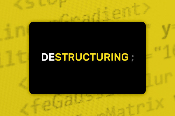 JavaScript ES6-ES13: 3.5 | Destrukturering