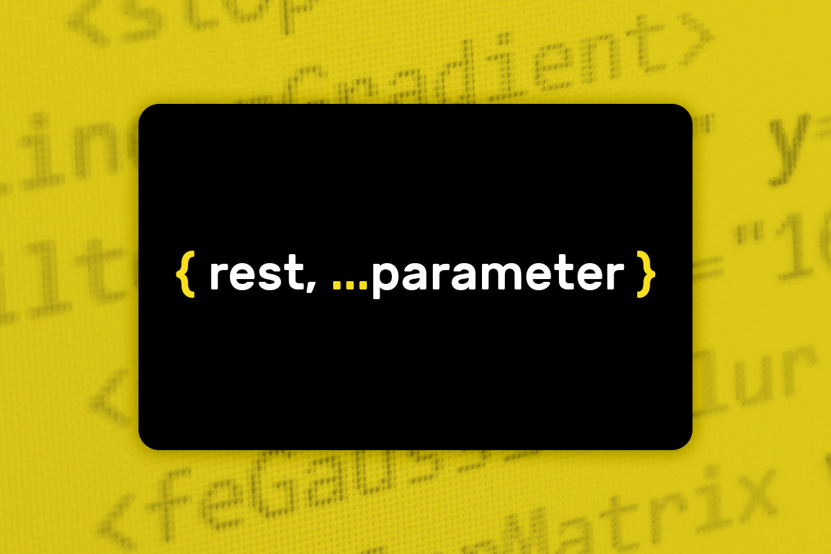JavaScript ES6-ES13: 3.6 | Paramètre rest