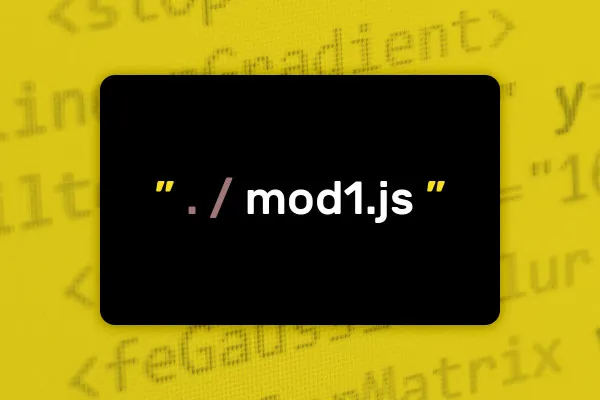 JavaScript ES6–ES13: 3.18 | Module