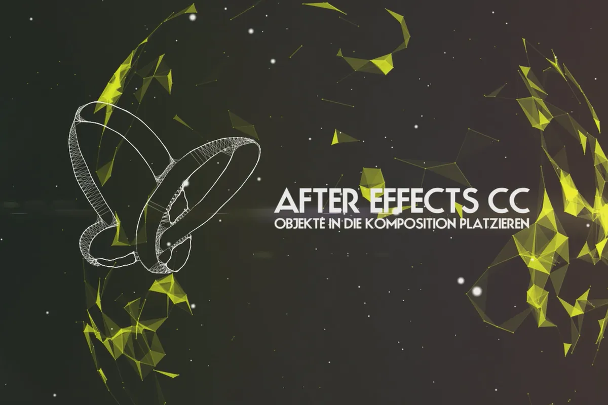 After Effects: 플러그인 Element 3D (2/6) - 객체를 합성물에 배치
