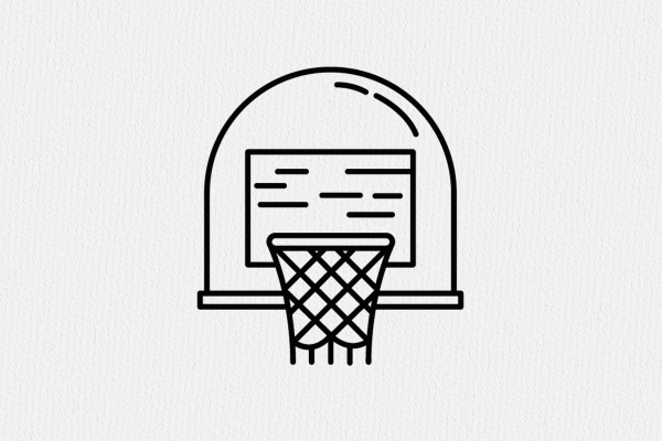 Sports icons: Basketball, Football, Soccer & Volleyball