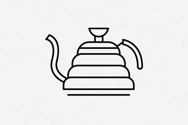 Illustrationen Café – Tee Kaffee und Kannen