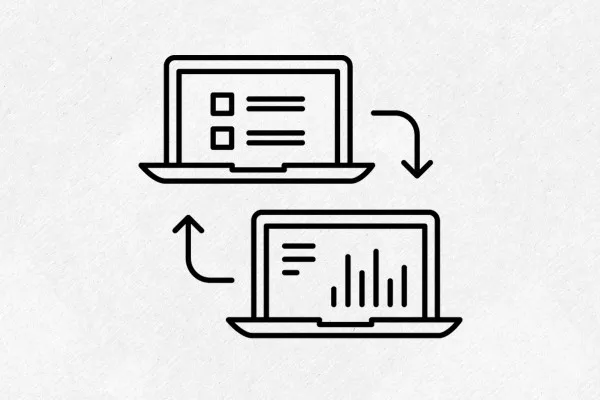 Icons „IT & digitale Technologie“: Bildschirme, Monitore, Displays