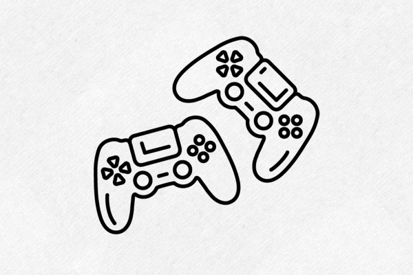 Iconos de "informática y tecnología digital": juegos, mandos, RV