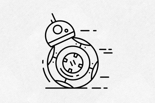 Iconos "Informática y tecnología digital": tecnología, robots y cohetes