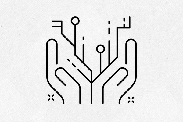 Iconos de "TI y tecnología digital": seguridad digital