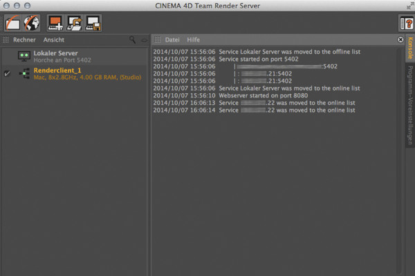 Nytt i Release 16 - Team Render Server