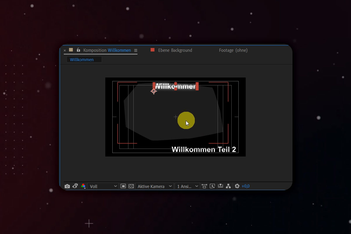 After Effects tutorial: 2.5 | Oversigt over brugergrænsefladen: Forhåndsvisningsområde