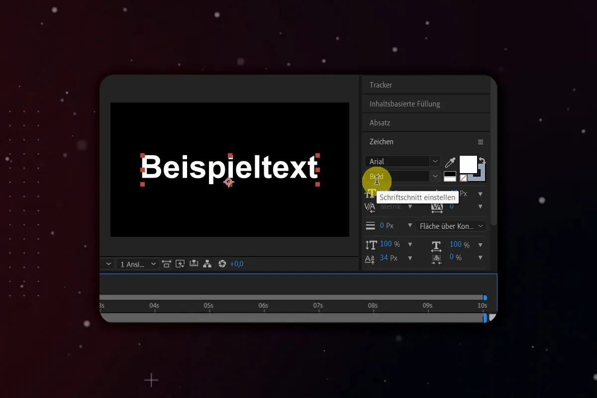 After Effects 튜토리얼: 3.1 | 텍스트 만들기: 기본 및 변환 옵션