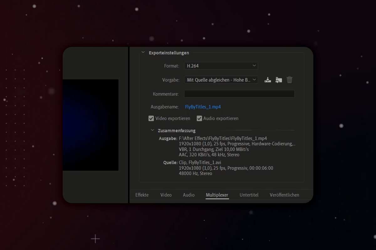 After Effects-tutorial: 4.3 | Adobe Media Encoder og de bedste eksportindstillinger