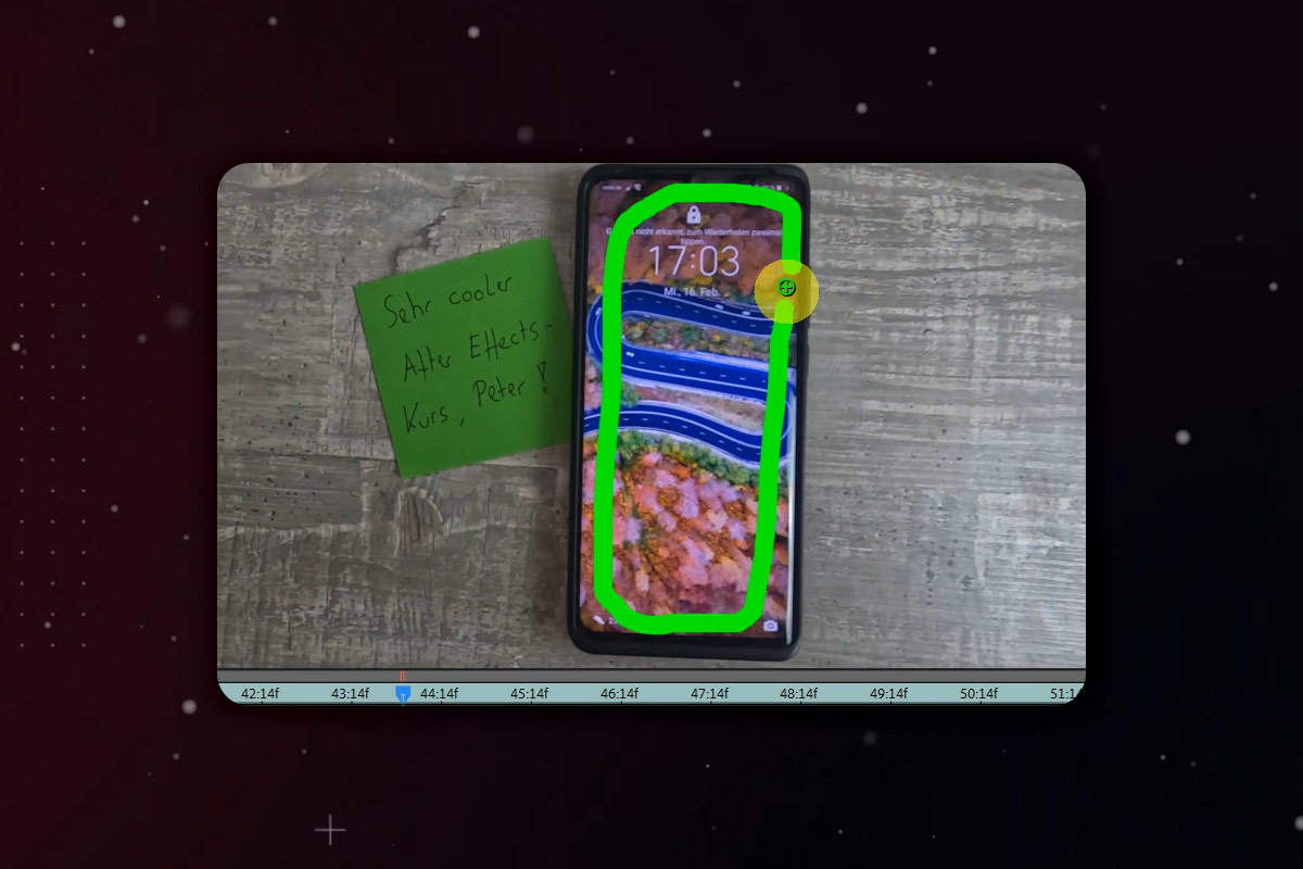 After Effects-vejledning: 5.3 | 3D-telefon: Front (Tilføjelse)