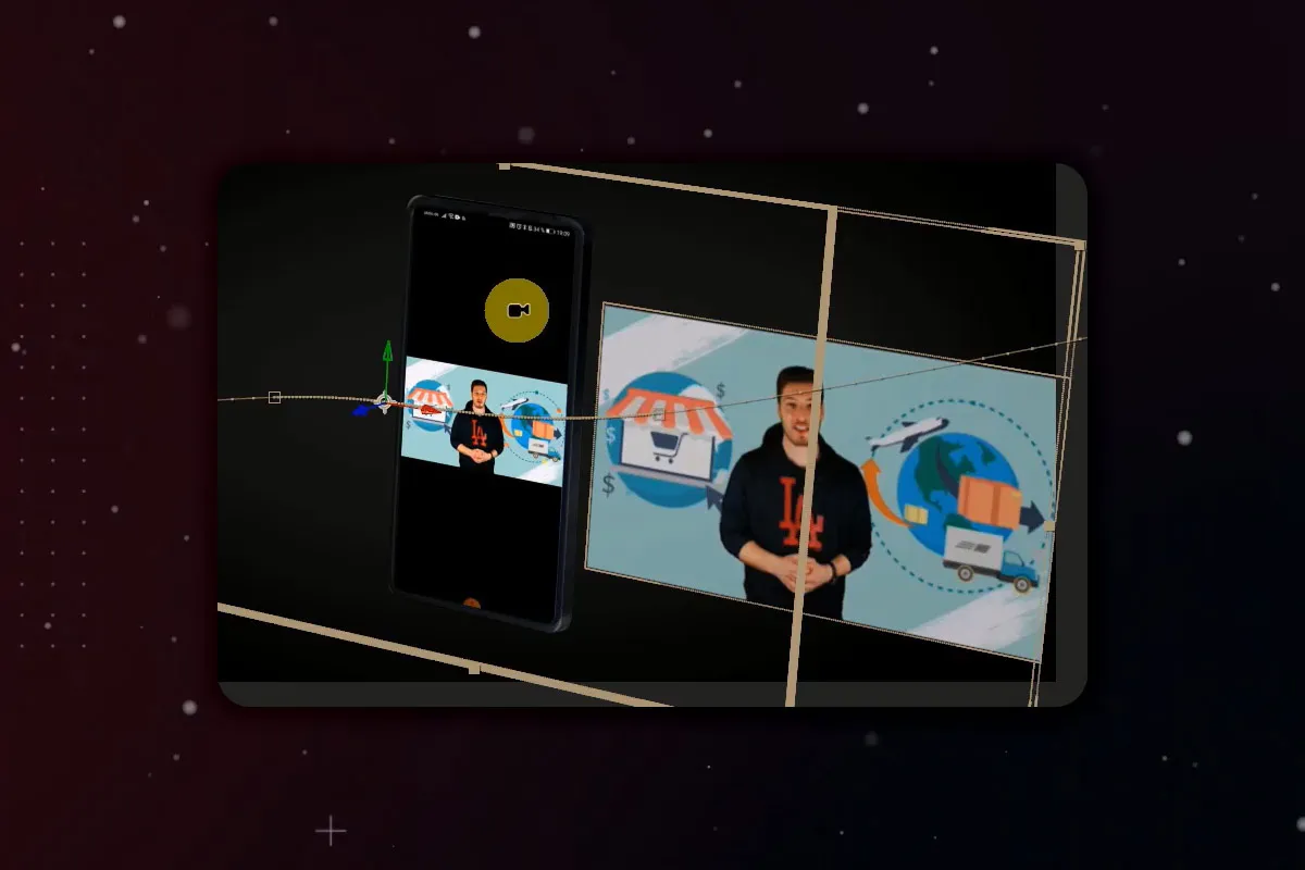 After Effects-Tutorial: 5.1 | Das Ziel: 3-dimensionales Handy mit individuellem Screen
