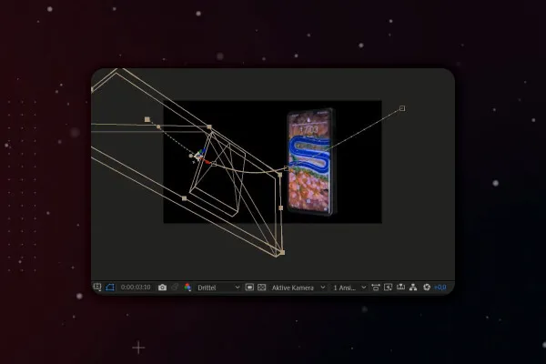 After Effects-Tutorial: 5.9 | 3D-Handy: Bewegung im Raum