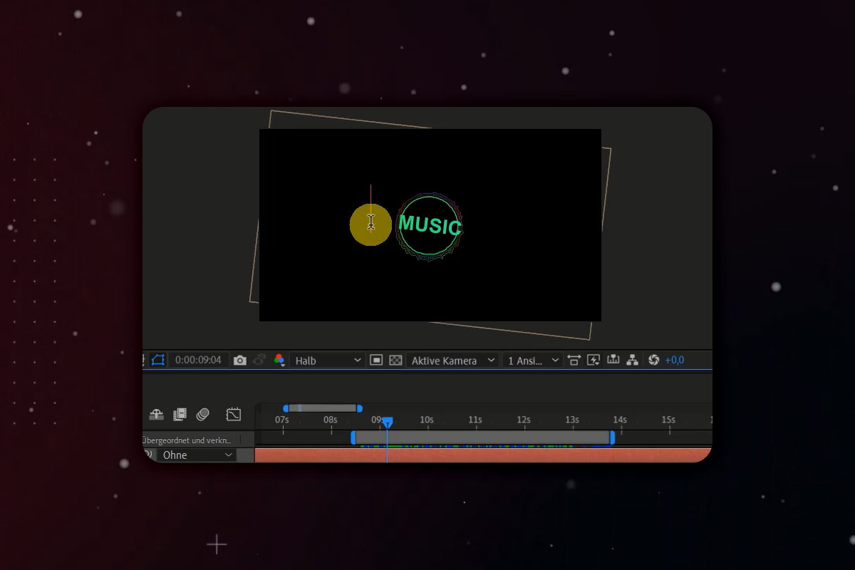 After Effects-tutorial: 6.6 | Animer musik: Time-Expression og Wiggle-Expression