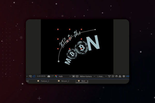 Tutorial de After Effects: 8.3 | Ejemplo práctico: diseño de una camiseta Bitcoin