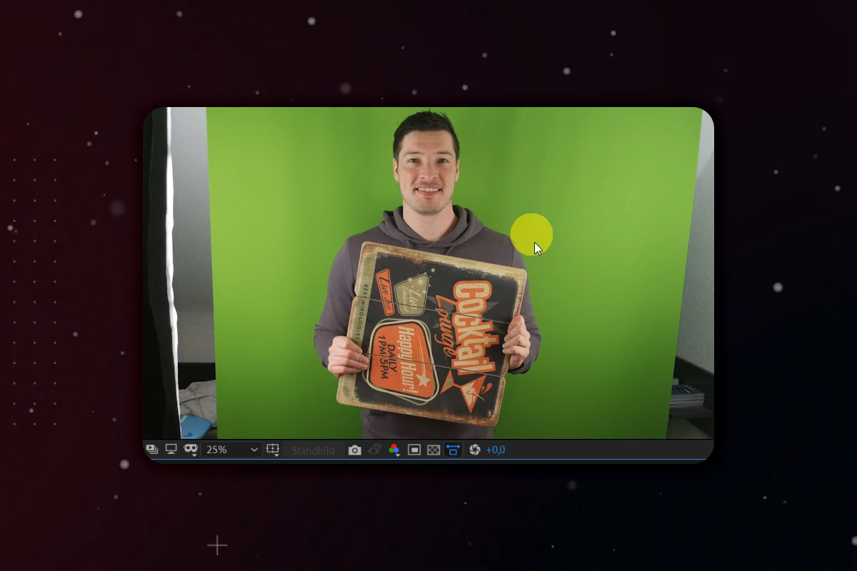 After Effects-tutorial: 8.4 | Eksempel på kursusbillede Making-of