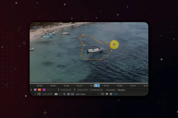 After Effects 튜토리얼: 9.7 | 콘텐츠 기반으로 오브젝트 제거하기 - 보트