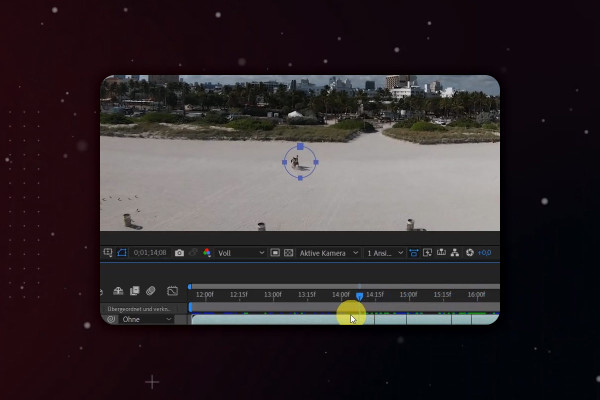 After Effects: 9.6 | Eliminar objetos con relleno basado en contenido - Playa