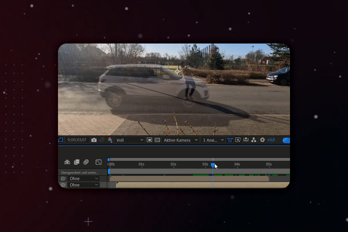 After Effects tutorial: 10.3 | Simulere en bilulykke: Grundindstilling af lagene
