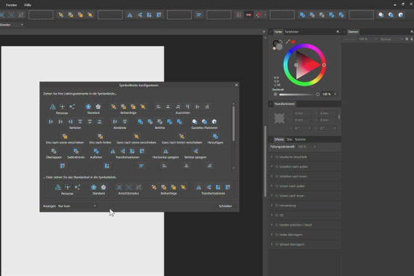 Affinity Designer Tutorial - Basics: 1.3 | User Interface