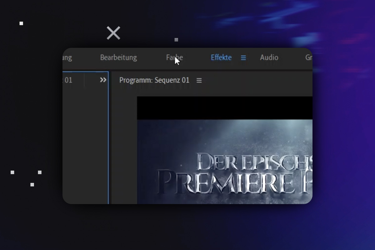 Premiere Pro-Tutorial: 1.3 | Kursa neler bekliyor: Yapı