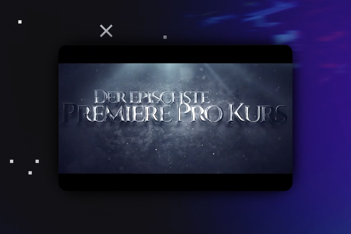 Premiere Pro Eğitimi: 1.2 | Benim Kimliğim ve Dolayısıyla Uzmanlık Alanım